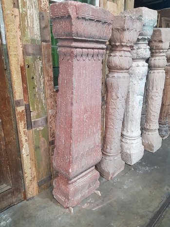 Antike Säulen aus dem 18. Jahrhundert 165 cm hoch