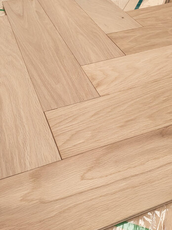 Herringbone Oak flooring ready oiled