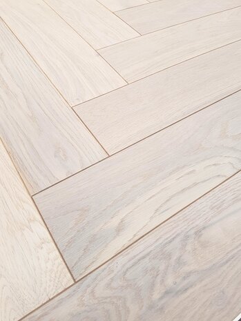 Herringbone Oak flooring ready oiled