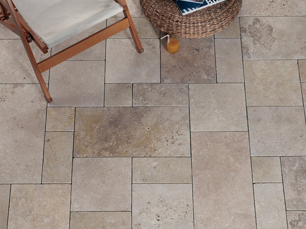 SALE! Travertin Classic tiles roman pattern!