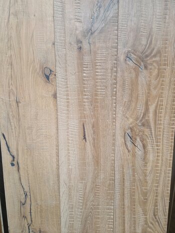 Eiken Vintage wandbekleding 220mm breed kant en klaar