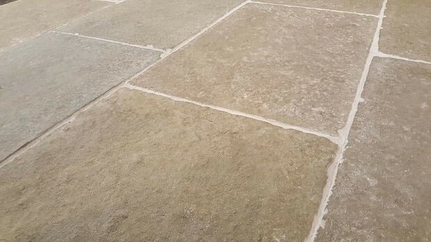 AKTIE DEZE WEEK! Bourgondische dallen Raw Chateau 60x90cm