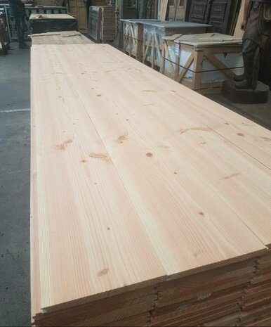 Douglas Oregon pine vloer XXL Extra breed en lang