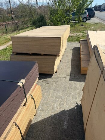 Watervaste multiplex platen 4 mm dik 125x250 cm