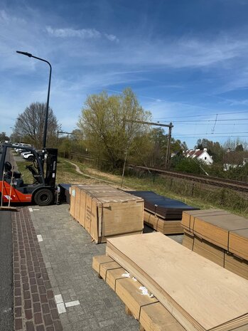 Hardhout multiplex platen 10 mm dik 122x244 cm