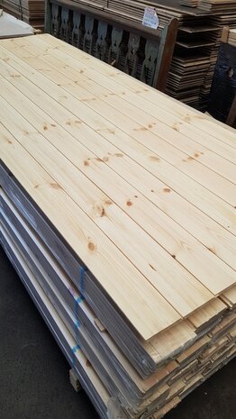 Pine houten vloer-wanddelen Unieke uitstraling!