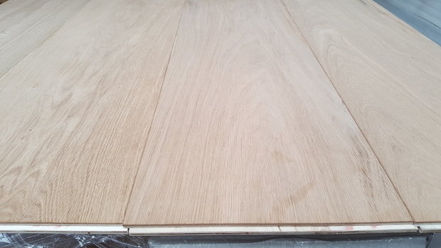 Oak floor extra wide