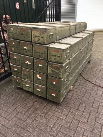 Ammunition boxes 300cm long