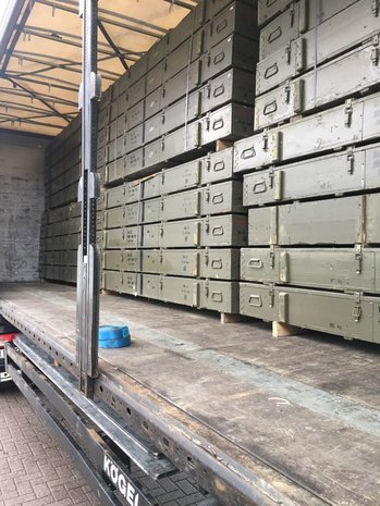 Ammunition boxes 300cm long