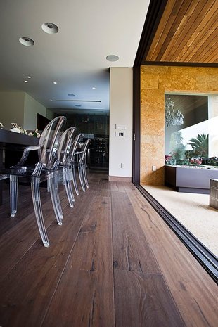 Wide oak floortiles, ready antiqued and oiled