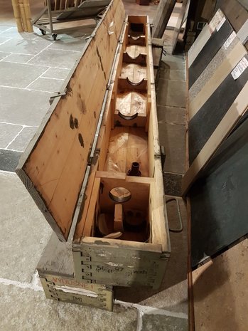 Ammunition boxes 300cm long