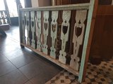 Antiek houten balustrades _