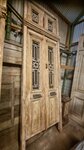 Antique double door 112x312 cm