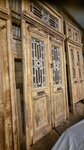Antique double door 138x324 cm