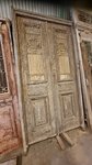 Antique double door 146x265 cm