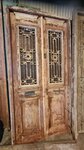 Antique double door 127x256 cm