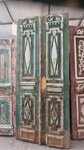 Antieke dubbele deur 118x276 cm