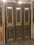 Antike 3 slag tür 169 x 242 cm