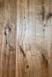 Eiken vloer, multiplank kant & klaar geborsteld en geolied 