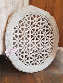 Antiek 18e-eeuws Jali paneel - raam 75x90 cm