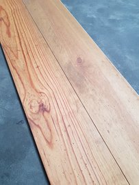 30,6 Qm Pine massiv 17 cm breit fertig & fertig gealtert und geölt