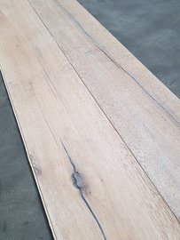 35,4 Qm Eiche rustikal gealtert 19 cm breit fertig grau geölt.