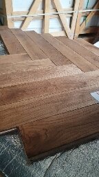 Paket 63 m2 Eiche Fischgrät Fertigparkett, fertig geölt