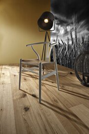 Eiken vloer, handgeschraapt geborsteld kant & klaar!