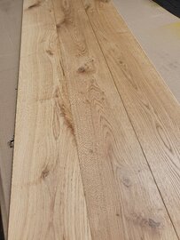 56,3 m2 Eiken Multitop 16 cm breed geborsteld kleurloos geolied