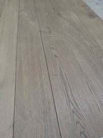 51,84 m2 Massief Eiken 10 cm breed gerookt en wit geolied