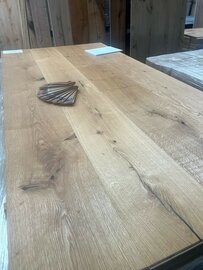 Eiken XXL vloer extra breed, geborsteld & geolied!