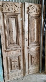 Antieke dubbele deur 130x217 cm