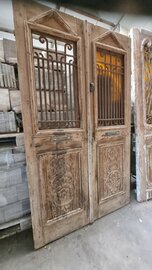 Antieke dubbele deur 137x234 cm