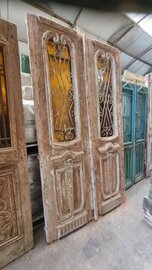 Antieke dubbele deur 140x255 cm