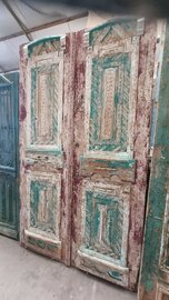 Antieke dubbele deur 137x237 cm