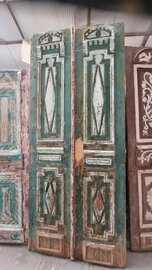 Antieke dubbele deur 118x276 cm