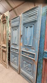 Antieke dubbele deur 130x240 cm