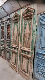 Antieke dubbele deur 120x274 cm