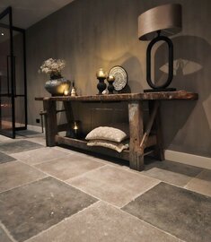 Bourgondische Dallen vloer Medoc Vieux mix, banen 60cm