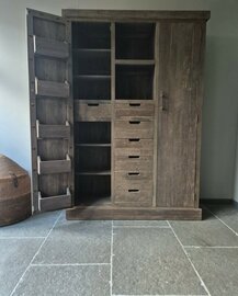 AKTIE DEZE WEEK! Bourgondische dallen Raw Chateau 60x90cm