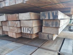 24 pieces Hardwood beams 50x130 mm x 228 cm