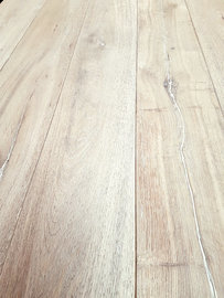 148m2 17e eeuws antiek verouderd eiken vloerdelen wit