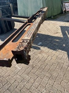 Antique pillar cast iron.