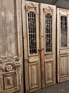 Antieke dubbele deur 100 x 233 cm