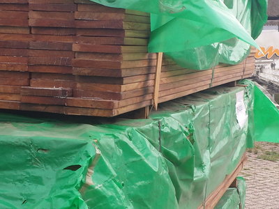 Hardhout planken 21x145mm